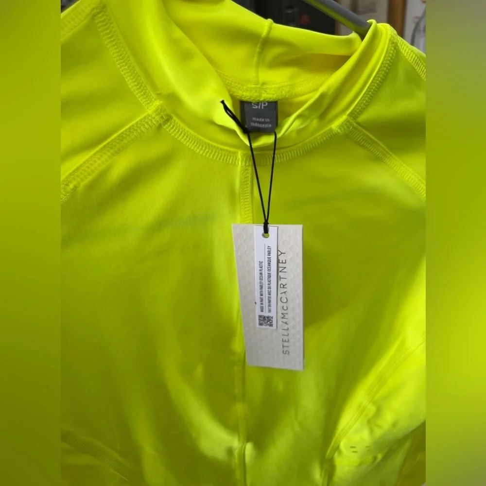 Adidas by Stella McCartney Neon Yellow Sweater - Picture 4 of 11